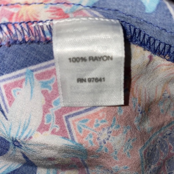 J.Jill Sleeveless Handkerchief Hem Top M - Picture 9 of 10